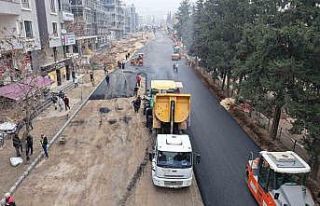Kahramanmaraş’ta Azerbaycan Bulvarı’na asfalt...