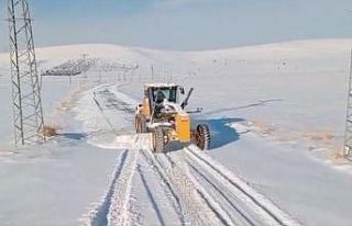 Kahramanmaraş’ta kar temizliği