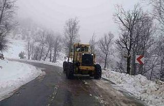 Kahramanmaraş’ta karla mücadele