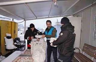 Kahta Belediyesi’nden karla mücadele seferberliği