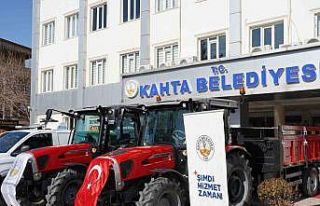 Kahta Belediyesi’nin araç filosu güçleniyor