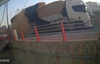 Kaldırımda yürürken hayatının şokunu yaşadı