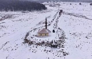 Kamp severlerin uğrak noktası Aladağlar’da kış...