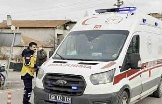 Kamyonet bisiklete çarptı: 1 yaralı