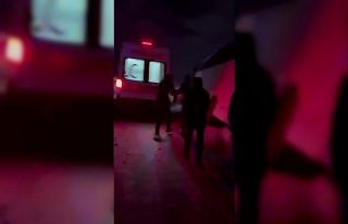 Kangal Termik Santrali işçilerini taşıyan servis...