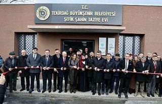Kapaklı’da "Şefik Şahin Taziye Evi"...