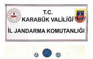 Karabük’te Antik Yunan sikkeleri ele geçirildi