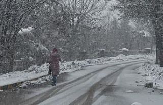 Karabük’te eğitim-öğretime kar engeli