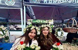 Karaburun’da mis kokulu nergis festivali