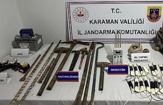 Karaman’da el yapımı dinamit ele geçirildi: 6...