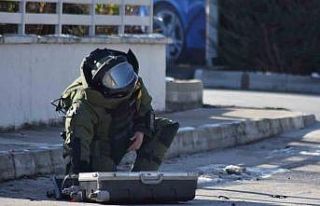 Karaman’da fünye ile patlatılan valiz boş çıktı