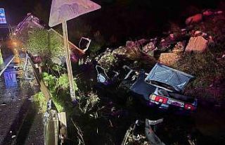 Karayolu savaş alanına döndü: 3 yaralı