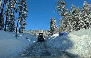 Karla kapanan 278 köy yolundan 260’ı açıldı