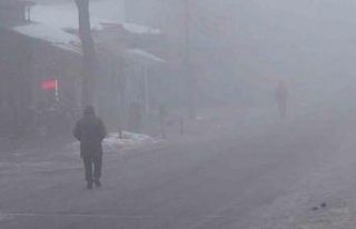 Kars’ta göz gözü görmüyor: Kent siste kayboldu