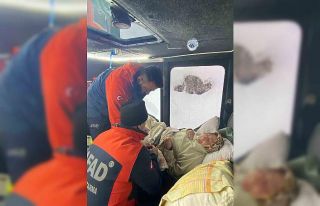 Kastamonu’da rahatsızlanan yaşlı kadını, AFAD...