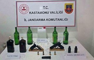 Kastamonu’da sahte içi operasyonu: 4 gözaltı