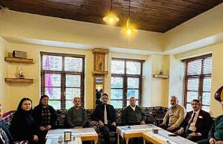 Kaymakam Kaya, gazetecileri ağırladı