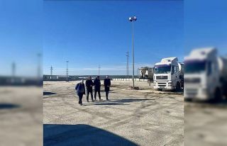 Kaymakam Özderin, yapımı devam eden Pınarhisar...