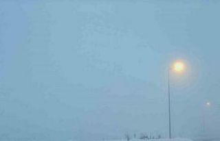 Kayseri’de görüş mesafesine sis engeli