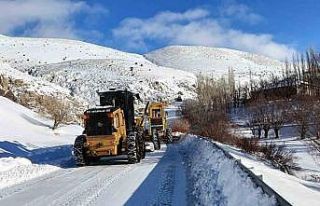 Kayseri’de kapanan 126 yol ulaşıma açıldı