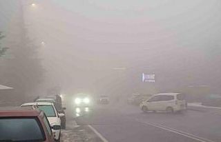 Kayseri’de sis görüş mesafesini düşürdü