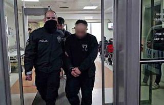 Kendisini yakalayan bekçinin parmağını ısırdı...