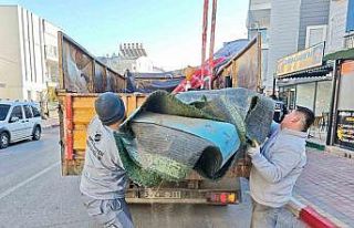 Kepez’de cadde ve kaldırım işgallerine sıkı...