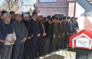 Kıbrıs gazisi törenle son yolculuğuna uğurlandı