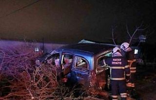 Kırıkhan’da trafik kazası: 6 yaralı