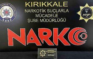 Kırıkkale’de 150 adet uyuşturucu hap ele geçirildi