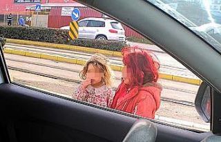 Kışın çıplak bacaklarla dilenen çocukların...