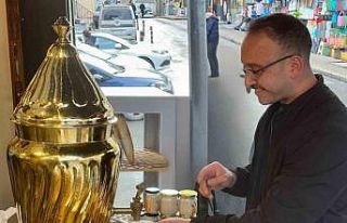 Kışın vazgeçilmezi salep yoğun ilgi görüyor