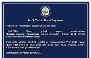 Kocaeli’de motosiklet, scooter ve motokuryelerin...