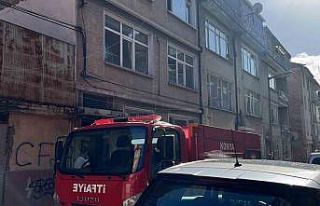 Konya’da apartmanda yangın paniği