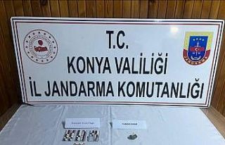 Konya’da jandarmadan uyuşturucu operasyonları:...