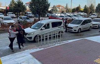 Konya’da petrol soygununa karışan şüphelilerden...