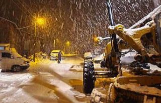 Konya’nın kayak merkezi beyaza boyandı