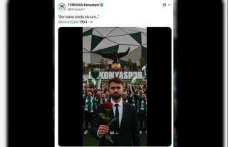 Konyaspor’dan Ahmet Çalık paylaşımı