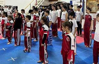 Körfezli kick boksçulardan şampiyona öncesi güç...