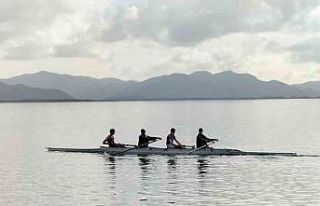 Köyceğiz’de yarıyıl tatili kürek okulu eğitimleri...