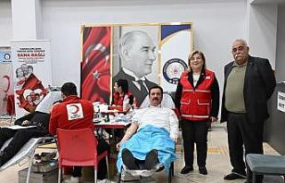 Kütahya İl Emniyet Müdürlüğünden kan bağışı...