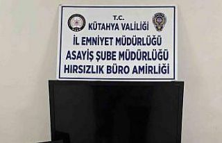 Kütahya’da 4 ayrı hırsızlık olayının şüphelisi...