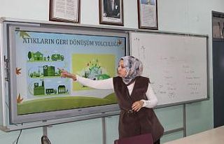Kütahya’da bin 300 öğrenciye sıfır atık eğitimi