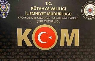 Kütahya’da tefecilik ve silah ticareti operasyonu