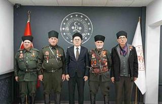 Kuvayi Milliye’den Arslantürk’e ziyaret