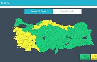 Kuzeyde fırtına alarmı: Rüzgar hızı 80 kilometreye...