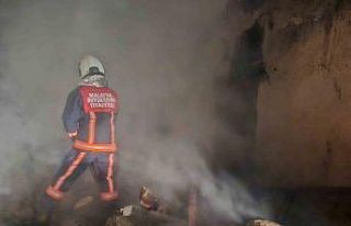 Malatya’da ev yangını