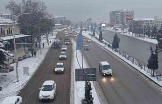 Malatya’da kar yağışı etkili oluyor