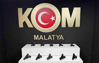 Malatya’da ruhsatsız silah operasyonu