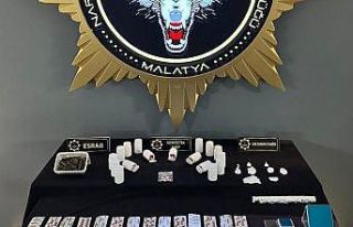 Malatya’da uyuşturucu operasyonu: 14 gözaltı